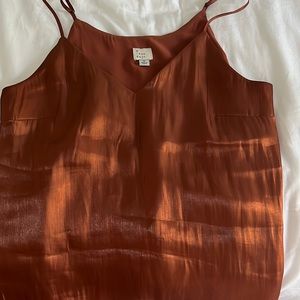 Shimmery Cami for layering or alone!